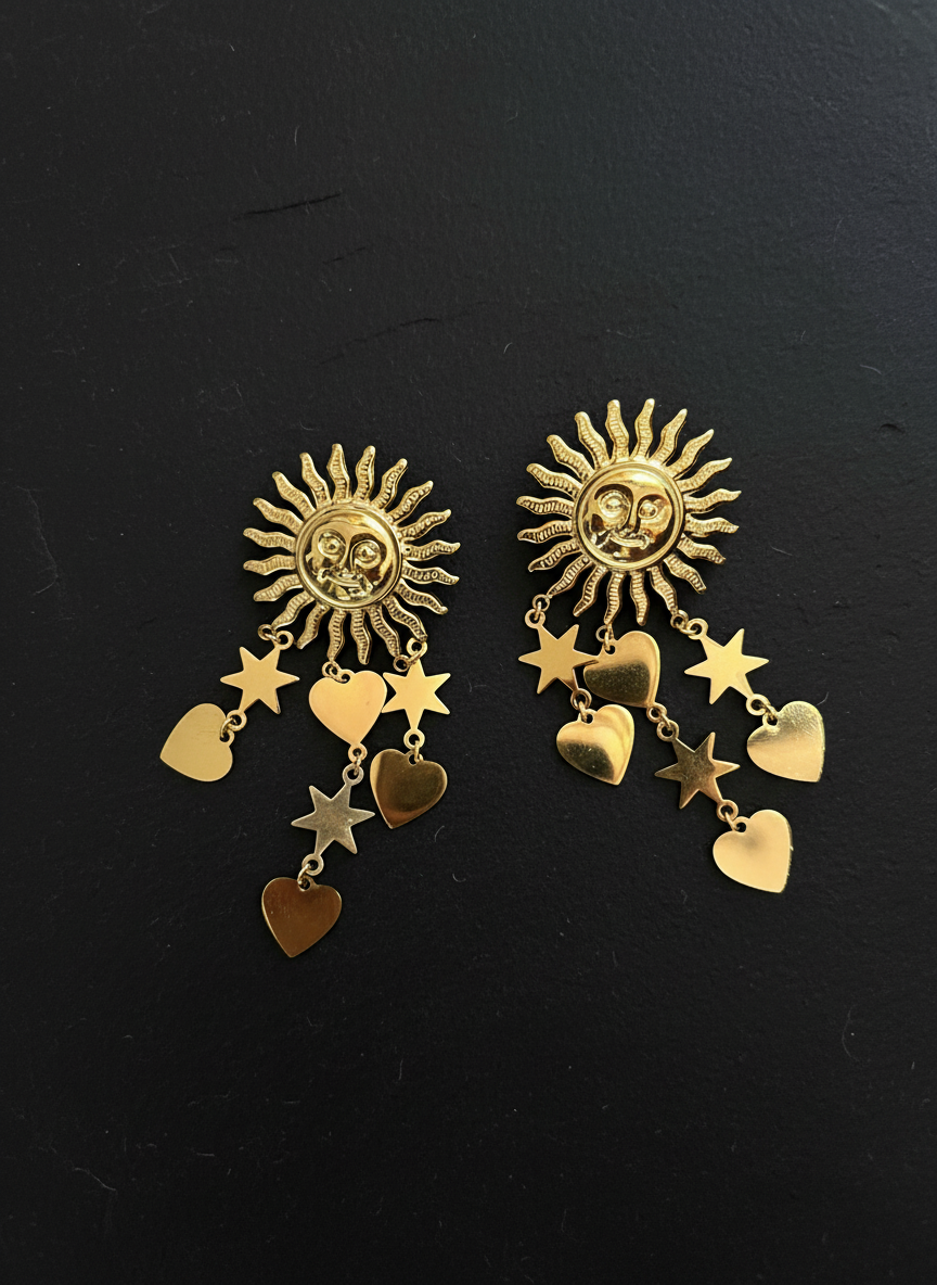 Pendientes Sol